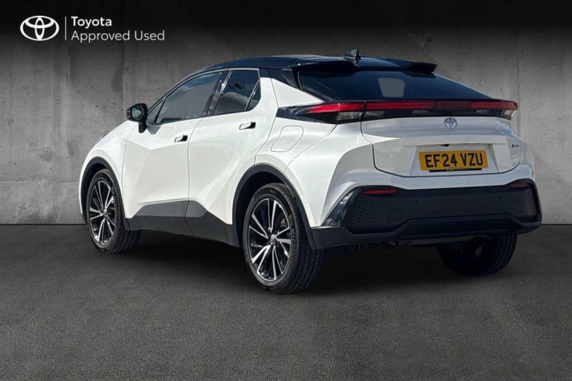 Toyota C-Hr 1.8 Hybrid Excel Cvt White #4