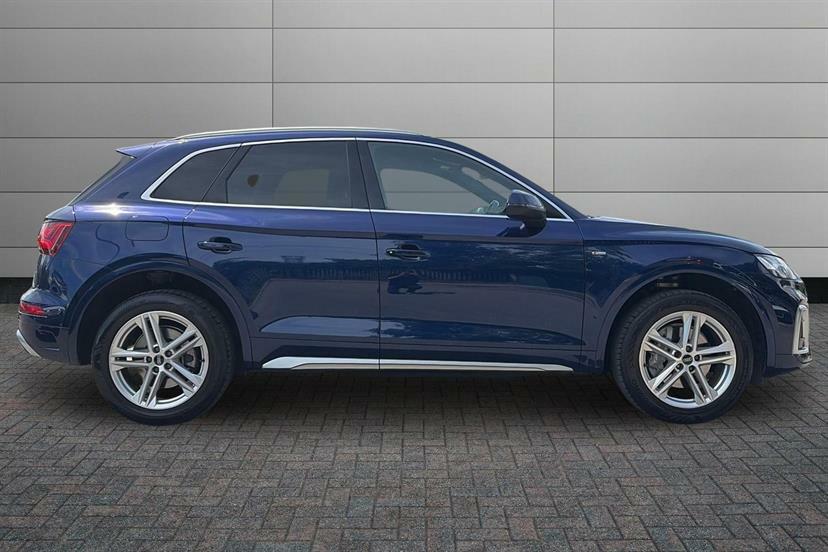 Audi Q5 45 Tfsi Quattro S Line S Tronic Blue #4