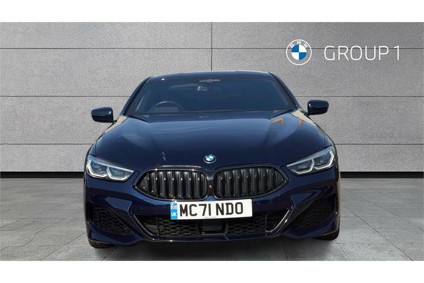 BMW 8 Series M850i Xdrive White #14