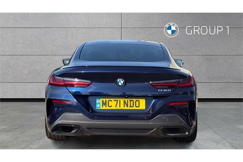 BMW 8 Series M850i Xdrive White #13