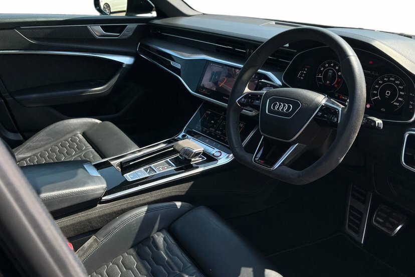 Audi RS6 Avant 4.0 Tfsi V8 Carbon Black Estate Tiptron Black #6