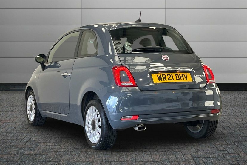 Fiat 500 1.0 Mhev Lounge Hatchback 70 Bh WR21DHV Grey #6