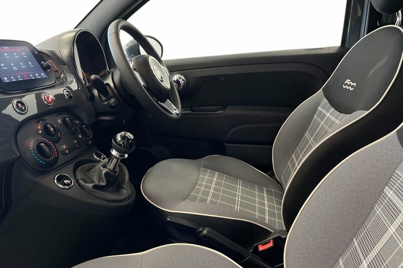 Fiat 500 1.0 Mhev Lounge Hatchback 70 Bh WR21DHV Grey #4