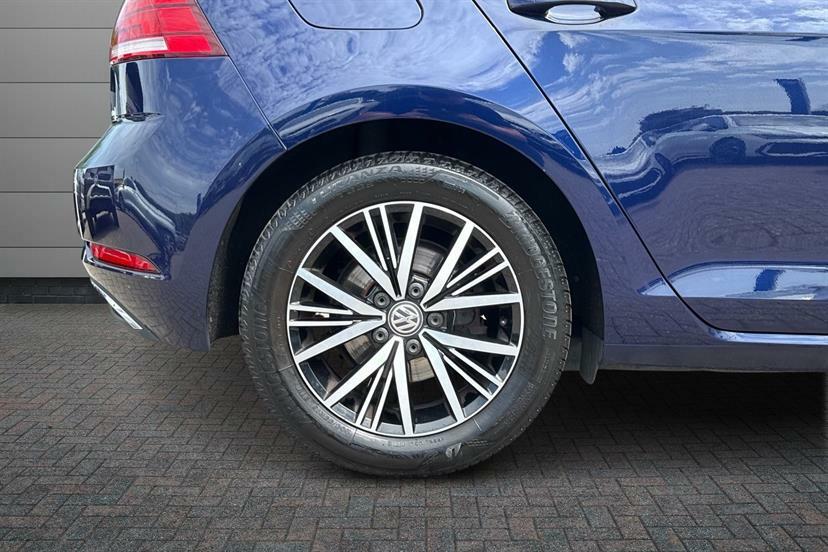 Volkswagen Golf 1.5 Tsi Evo Se Blue #4