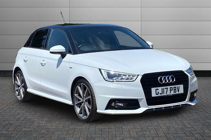 Audi A1 1.6 Tdi Black Edition S Tronic White