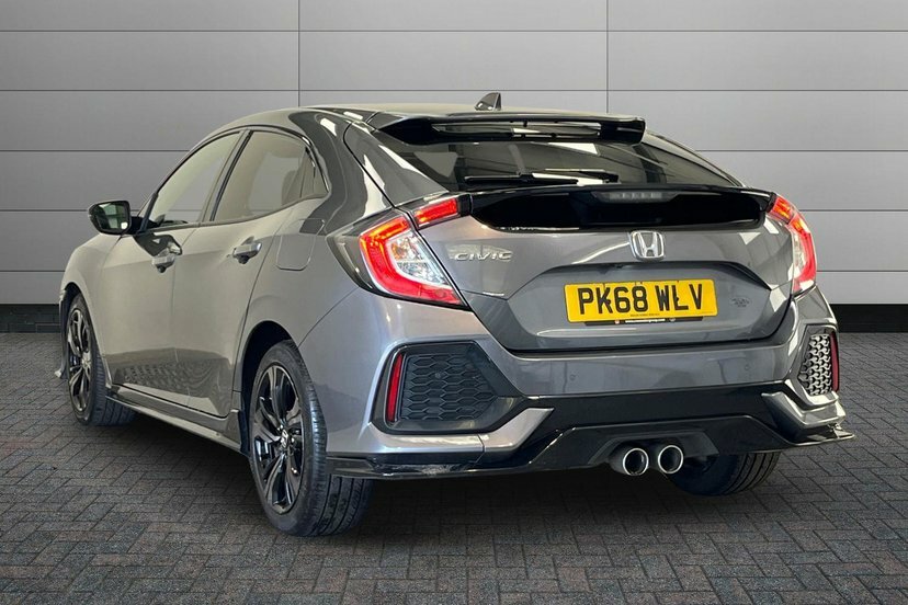 Honda Civic 1.5 Vtec Turbo Gpf Sport Hatchback Manu PK68WLV Grey #3