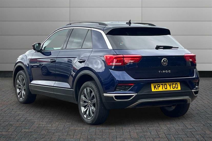 Volkswagen T-Roc 1.5 Tsi Evo Se Blue #3
