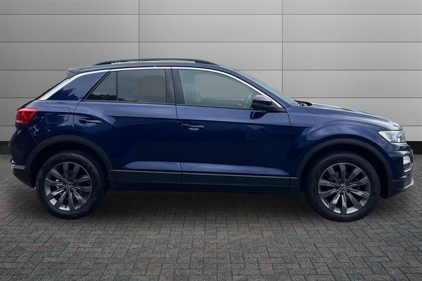 Volkswagen T-Roc 1.5 Tsi Evo Se Blue #4