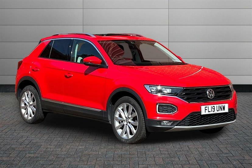 Volkswagen T-Roc 1.5 Tsi Evo Sel Dsg Red