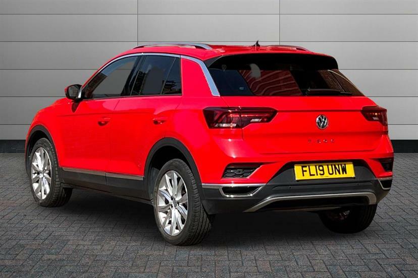 Volkswagen T-Roc 1.5 Tsi Evo Sel Dsg Red #3