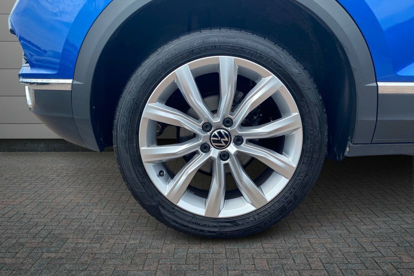 Volkswagen T-Roc 1.5 Tsi Gpf Evo Sel Suv 150 Ps MT70JZX Blue #5