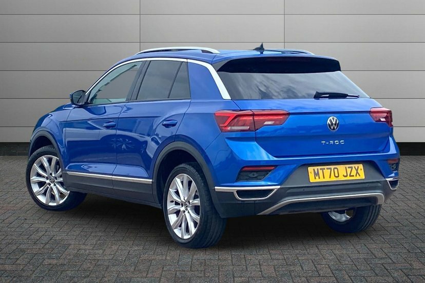 Volkswagen T-Roc 1.5 Tsi Gpf Evo Sel Suv 150 Ps MT70JZX Blue #3