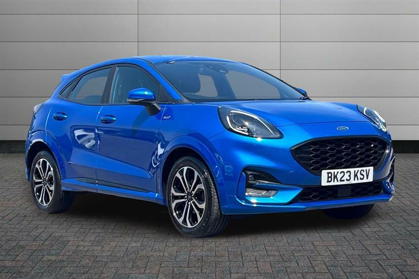 Ford Puma 1.0 Ecoboost Hybrid Mhev St-line Dct Blue