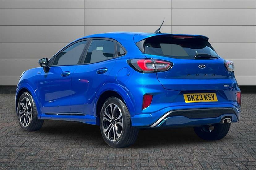 Ford Puma 1.0 Ecoboost Hybrid Mhev St-line Dct Blue #3