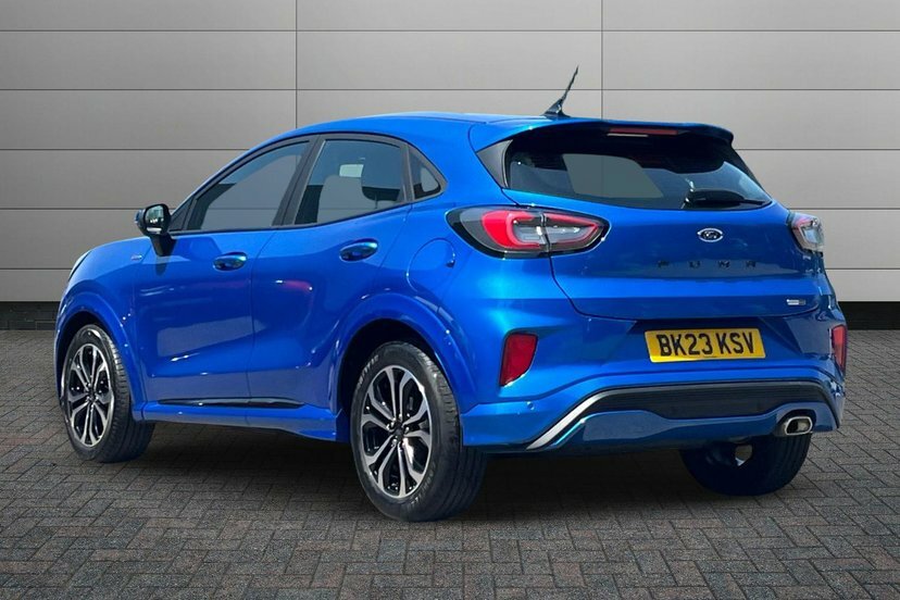 Ford Puma 1.0T Ecoboost Mhev St-line Suv Hybrid D BK23KSV Blue #3