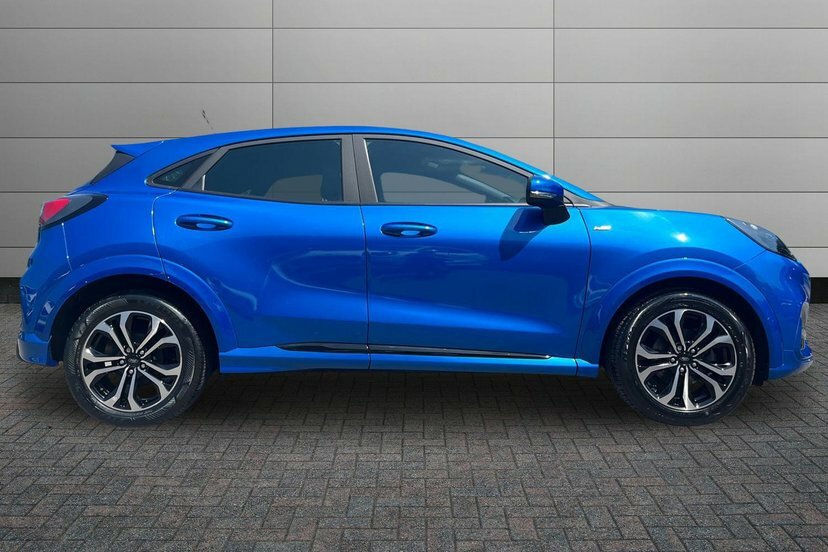 Ford Puma 1.0T Ecoboost Mhev St-line Suv Hybrid D BK23KSV Blue #4