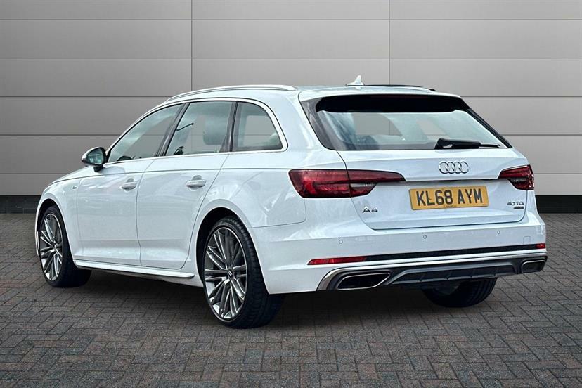 Audi A4 40 Tdi Quattro S Line S Tronic White #3