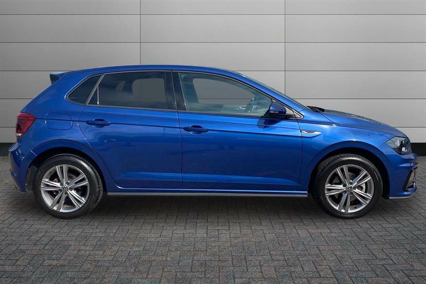 Volkswagen Polo 1.0 Tsi 110 R-line Blue #4
