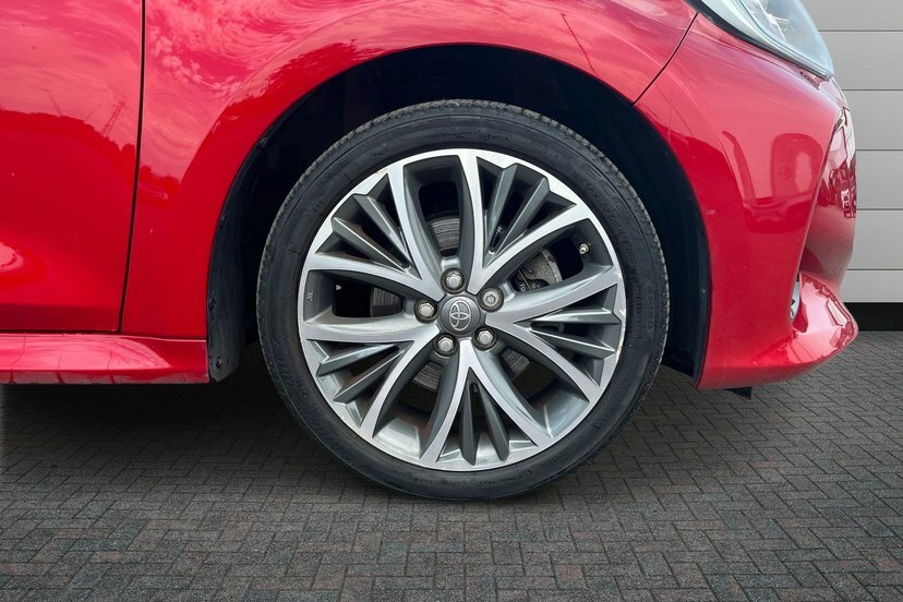 Toyota Yaris 1.5 Vvt-h Excel Hatchback Hybrid E-cvt DE73NTC Red #6