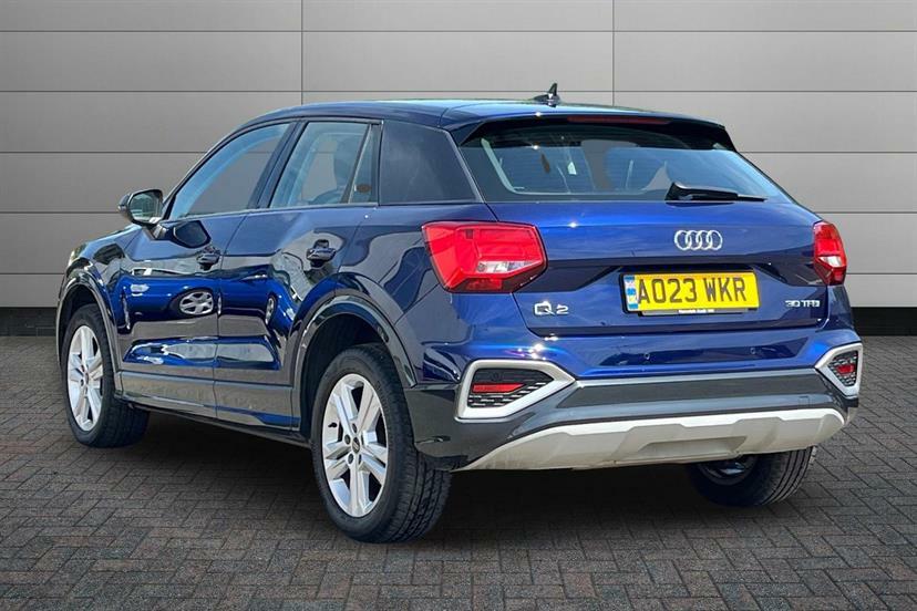 Audi Q2 30 Tfsi Sport Blue #3