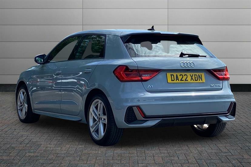 Audi A1 30 Tfsi 110 S Line DA22XDN Grey #3