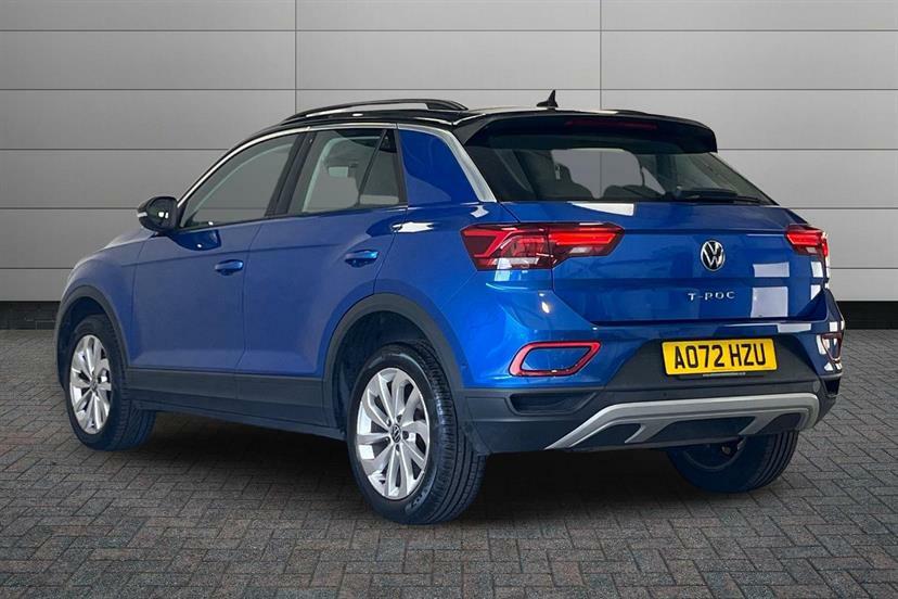 Volkswagen T-Roc 1.5 Tsi Life Dsg Blue #3