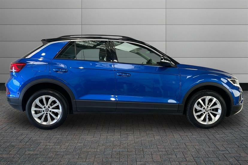Volkswagen T-Roc 1.5 Tsi Life Dsg Blue #4