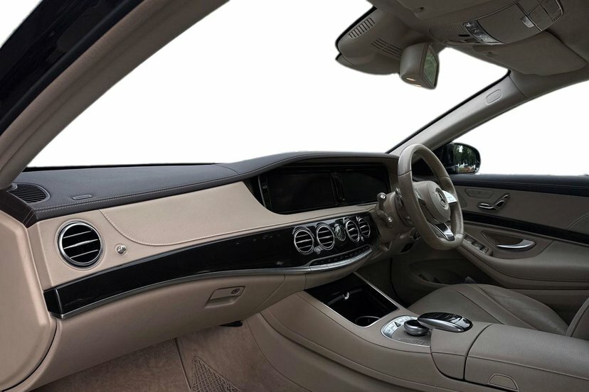 Mercedes-Benz S Class 3.0 S350d V6 Amg Line Saloon G-tronic Black #5