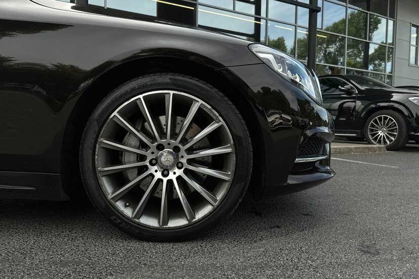 Mercedes-Benz S Class 3.0 S350d V6 Amg Line Saloon G-tronic Black #4