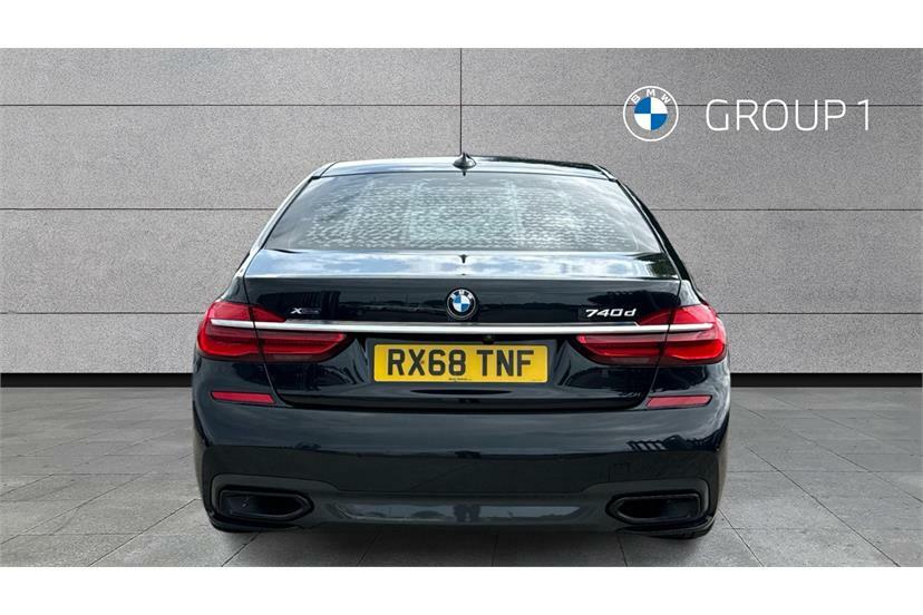BMW 7 Series 730D M Sport Saloon Grey #14