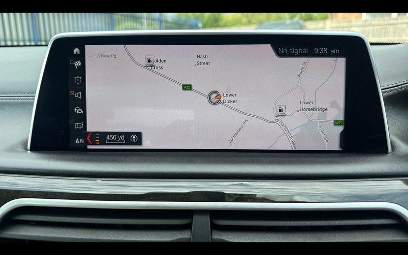 BMW 7 Series 2.0 740Le Xdrive Exclusive 255 Bhp Black #34