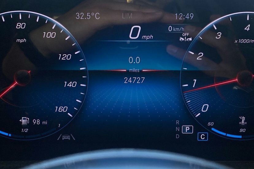 Mercedes-Benz A Class 1.3 A180 Amg Line Executive Hatchback FP72OJE Blue #6