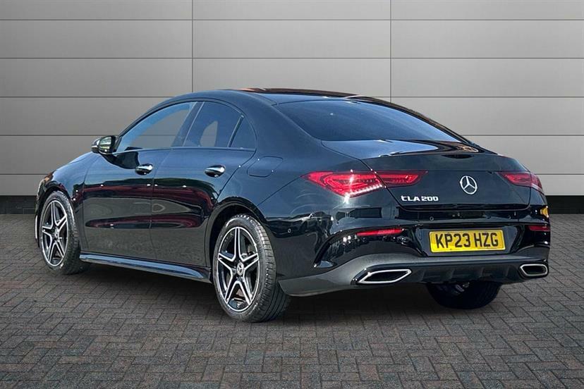 Mercedes-Benz CLA Class 200 Amg Line Premium Tip Black #2