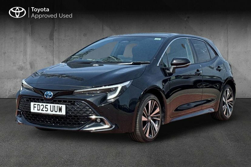 Toyota Corolla 1.8 Vvt-h Design Hatchback Hybrid Cvt FD25UUW Black #3
