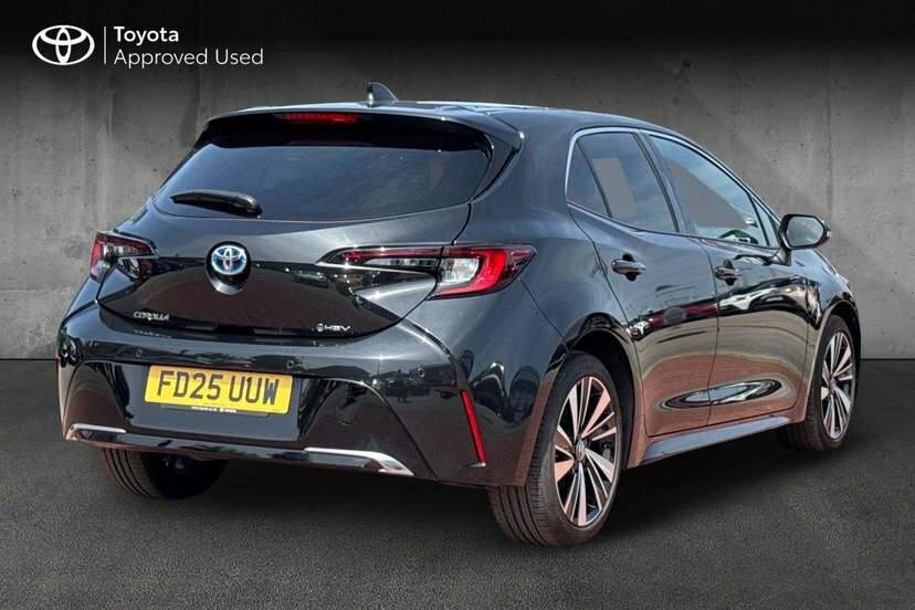 Toyota Corolla 1.8 Vvt-h Design Hatchback Hybrid Cvt FD25UUW Black #2
