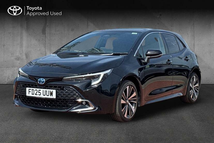 Toyota Corolla 1.8 Hybrid Design Cvt Black #3