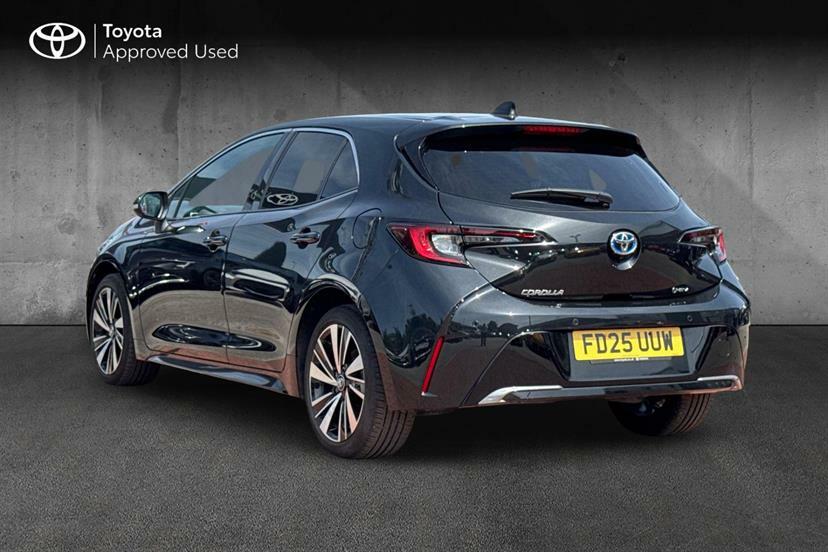 Toyota Corolla 1.8 Hybrid Design Cvt Black #4