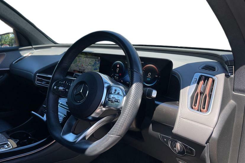 Mercedes-Benz EQC 400 300Kw Amg Line 80Kwh Black #5