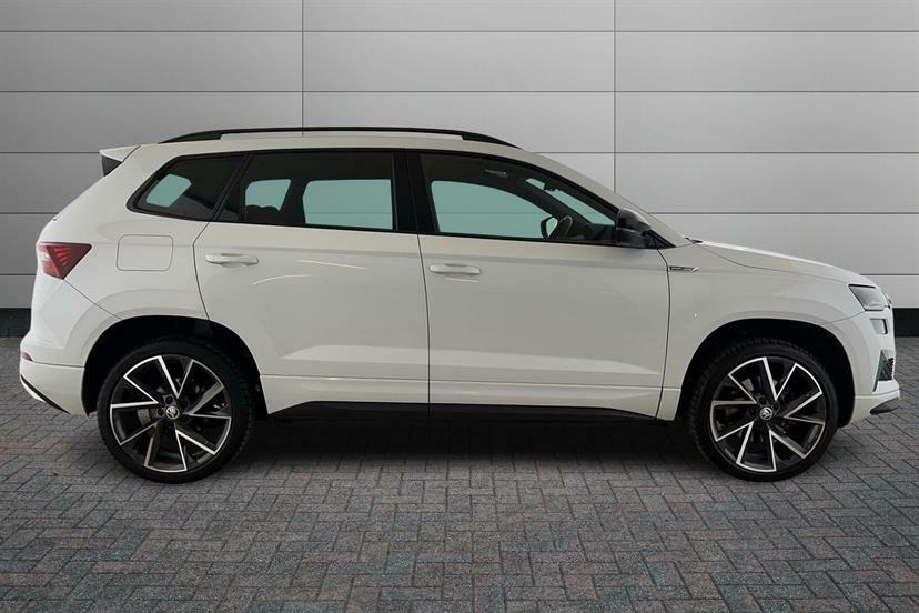 Skoda Karoq 1.5 Tsi Sportline Dsg White #4