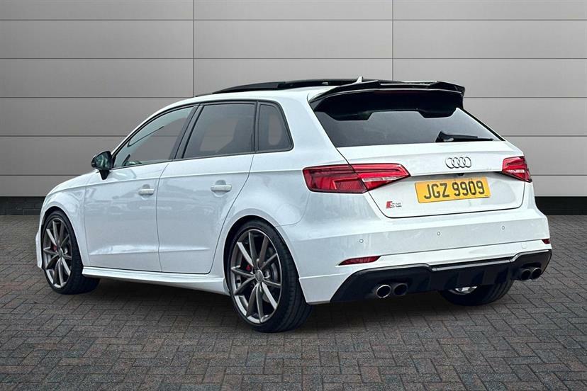 Audi A3 S3 Tfsi Quattro Black Edition S Tronic Tech White #2
