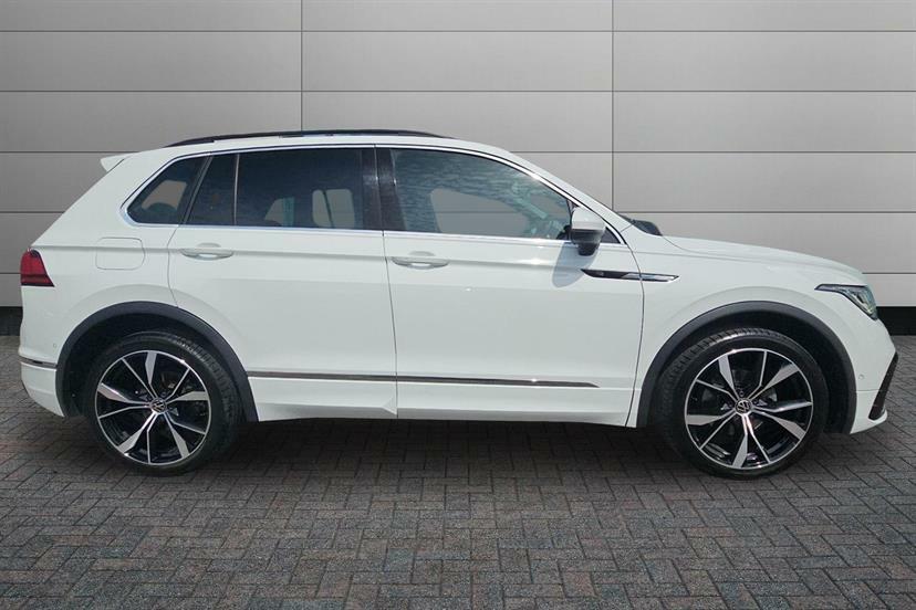 Volkswagen Tiguan 2.0 Tdi R-line Dsg White #3