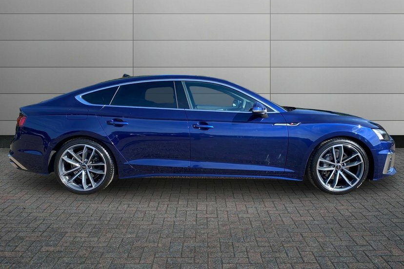 Audi A5 2.0 Tfsi 40 S Line Sportback S Tronic LT73PDZ Blue #4
