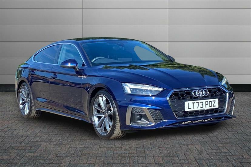 Audi A5 40 Tfsi 204 S Line S Tronic Comfortsound Blue