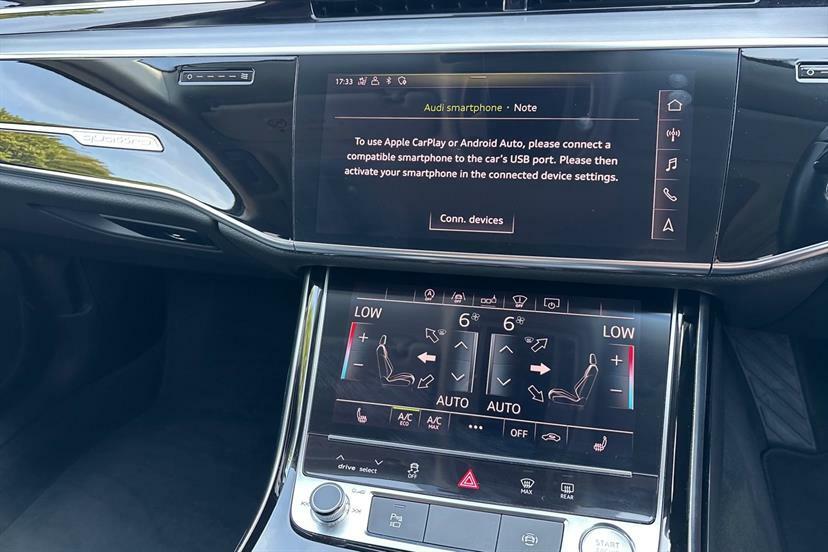 Audi A8 Saloon 3.0 Tdi V6 50 Tiptronic Quattro Euro 6 Ss Red #17