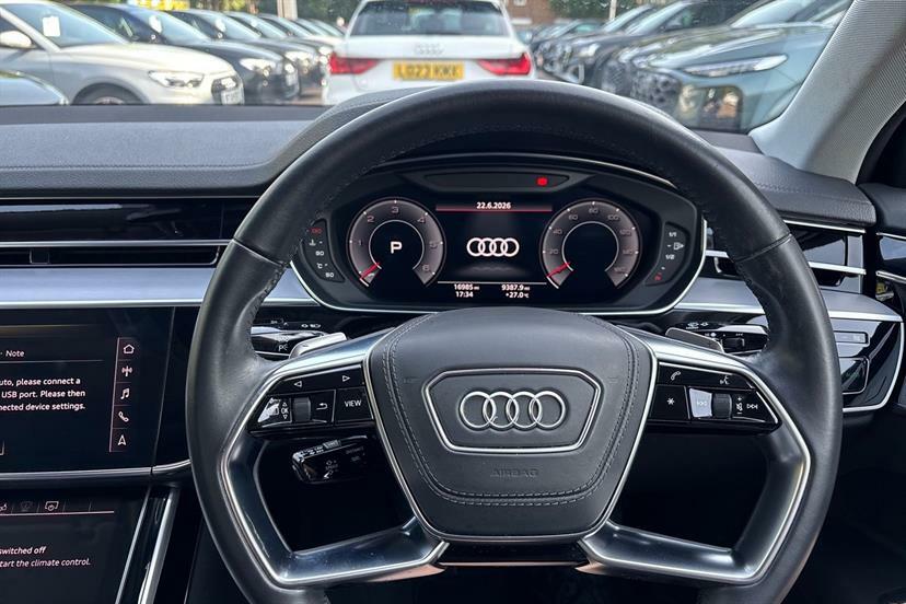 Audi A8 Saloon 3.0 Tdi V6 50 Tiptronic Quattro Euro 6 Ss Red #18
