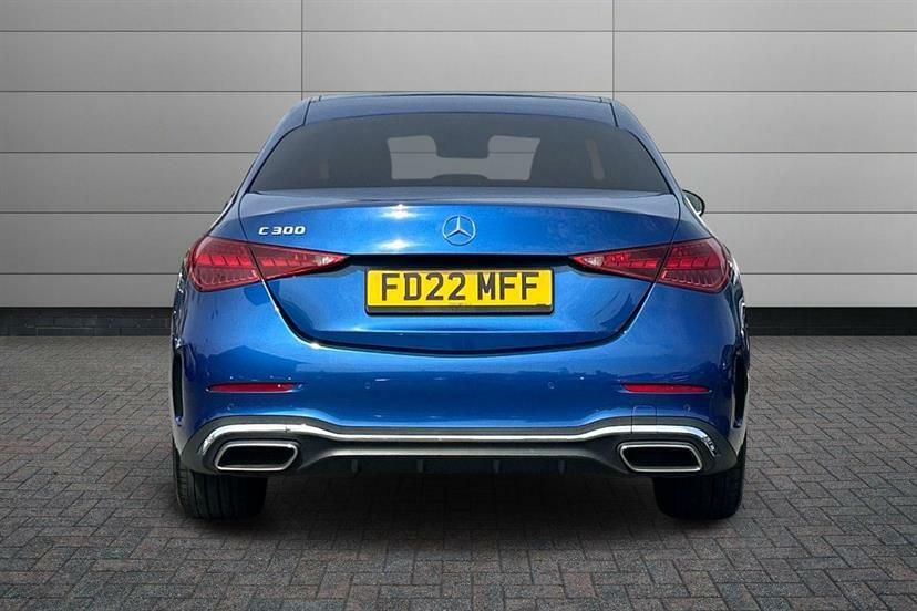 Mercedes-Benz C Class C200h Mhev Amg Line U1673 Ulez White #10