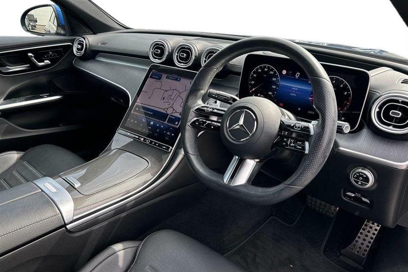 Mercedes-Benz C Class C300 Amg Line Premium Plus 9G-tronic Blue #5