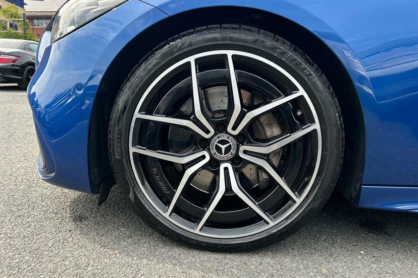 Mercedes-Benz C Class C300 Amg Line Premium Plus 9G-tronic Blue #4
