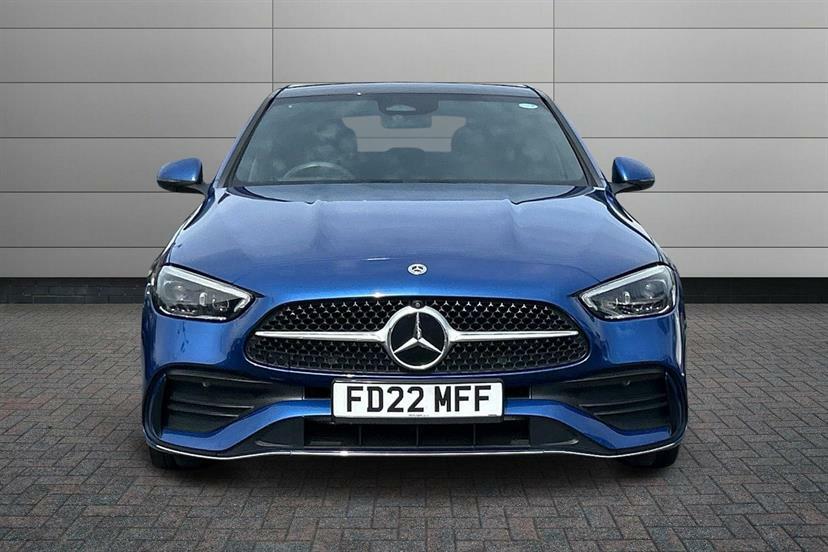 Mercedes-Benz C Class C200h Mhev Amg Line U1673 Ulez White #9