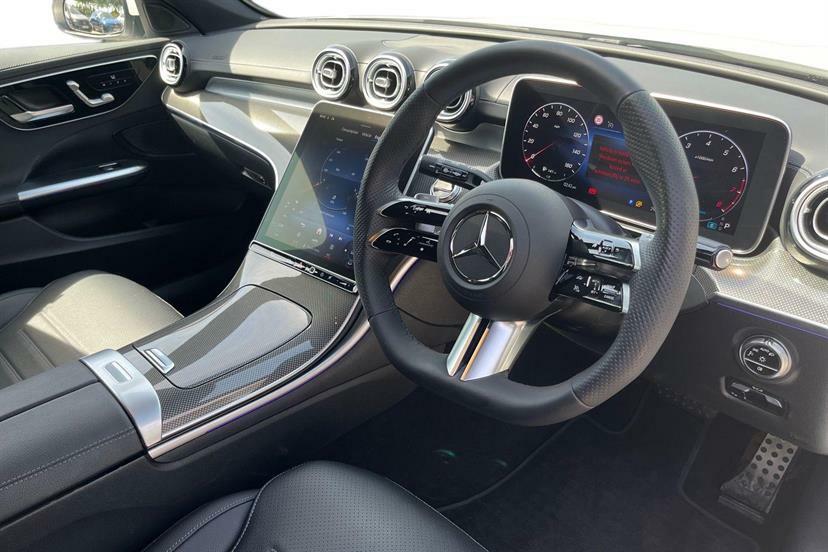 Mercedes-Benz C Class C300 Amg Line Premium 9G-tronic White #5